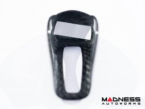 Maserati Quattroporte Interior Trim - Carbon Fiber - Shift Knob Cover - Feroce Carbon